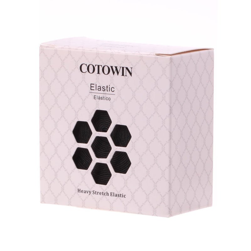 COTOWIN 1.5-inch Black Plush Elastic,Soft Comfortable Sewing Elastic - 3 Yards - Image 2